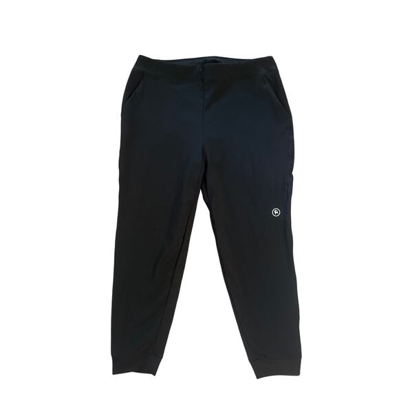 Women XXL Backcountry Softshell Fleece Lined On The Go Pant Black Hike Camp Run - Picture 1 of 6